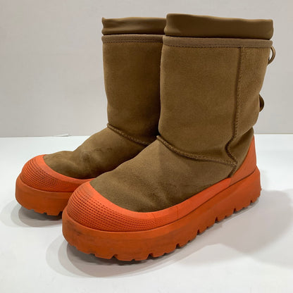 【中古品】【メンズ】 UGG アグ CLASSIC SHORT WEATHER HYBRID CHESTNUT 靴 ブーツ CAMEL ORANGE ※使用感あり 164-261028-io-04-fuzh サイズ：26.0cm カラー：キャメル.オレンジ 万代Net店
