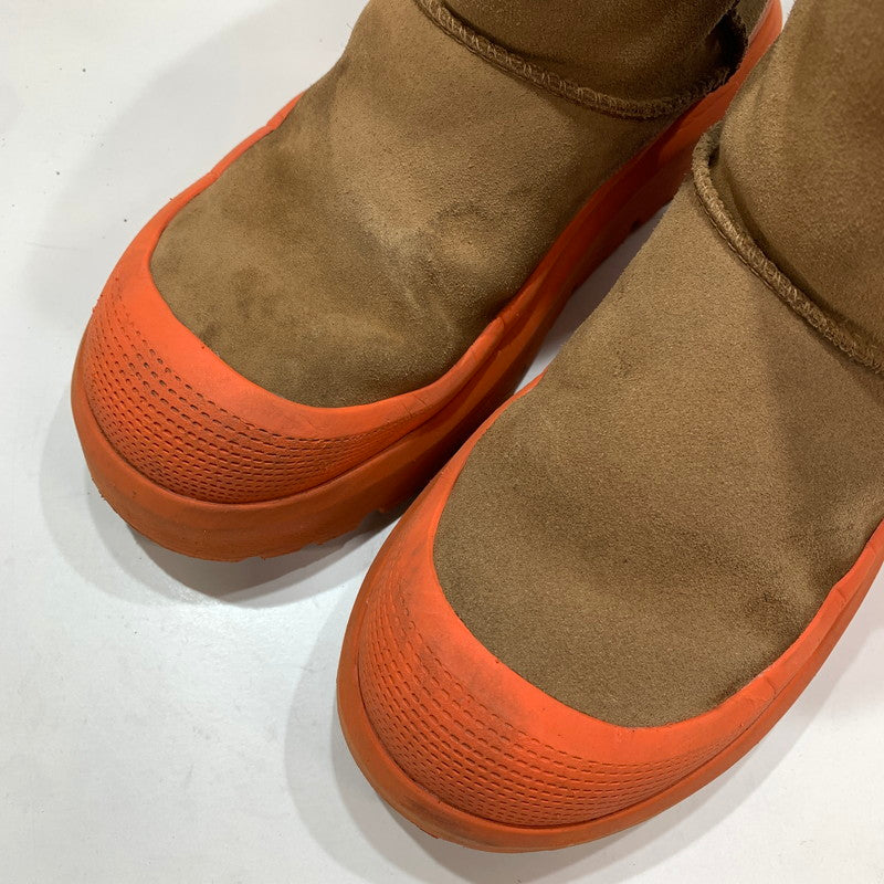 【中古品】【メンズ】 UGG アグ CLASSIC SHORT WEATHER HYBRID CHESTNUT 靴 ブーツ CAMEL ORANGE ※使用感あり 164-261028-io-04-fuzh サイズ：26.0cm カラー：キャメル.オレンジ 万代Net店