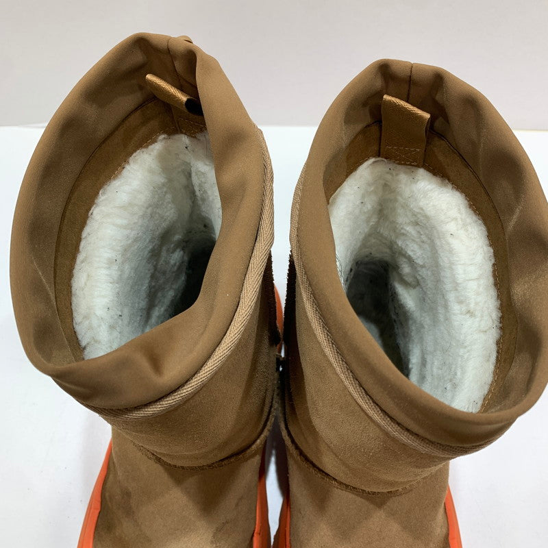 【中古品】【メンズ】 UGG アグ CLASSIC SHORT WEATHER HYBRID CHESTNUT 靴 ブーツ CAMEL ORANGE ※使用感あり 164-261028-io-04-fuzh サイズ：26.0cm カラー：キャメル.オレンジ 万代Net店