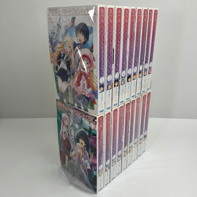 【中古品】 異世界はスマートフォンとともに。 1~18巻セット ライトノベル HJ NOVELS 006-261029-MO-05-fuz 万代Net店