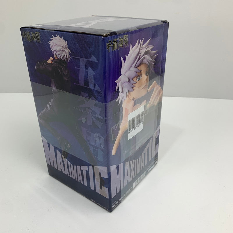 【中古美品】 未開封 呪術廻戦 MAXIMATIC 五条悟 フィギュア 051-261030-mh-25-fuzh 万代Net店