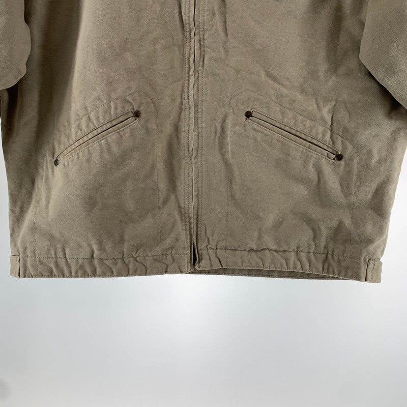 【中古品】【メンズ】 LEE COOPER リークーパー ワークジャケット 古着 145-261029-ny-05-fuzh サイズ：XL カラー：ベージュ 万代Net店