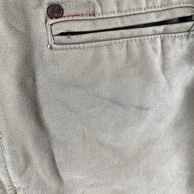 【中古品】【メンズ】 LEE COOPER リークーパー ワークジャケット 古着 145-261029-ny-05-fuzh サイズ：XL カラー：ベージュ 万代Net店