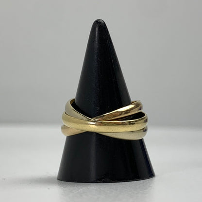 【中古品】【レディース】 CARTIER カルティエ トリニティリング #56 5.4g 182-261029-ny-10-fuzh サイズ：56 カラー：ゴールド 11.5号 万代Net店