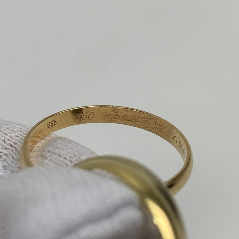 【中古品】【レディース】 CARTIER カルティエ トリニティリング #56 5.4g 182-261029-ny-10-fuzh サイズ：56 カラー：ゴールド 11.5号 万代Net店