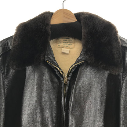 【中古品】【メンズ】 L.L.BEAN エルエルビーン G-1 FLIGHT JACKET フライトジャケット 上着 BROWN ※ほつれ・汚れ・シミあり 145-261030-io-08-fuzh サイズ：42 カラー：ブラウン 万代Net店
