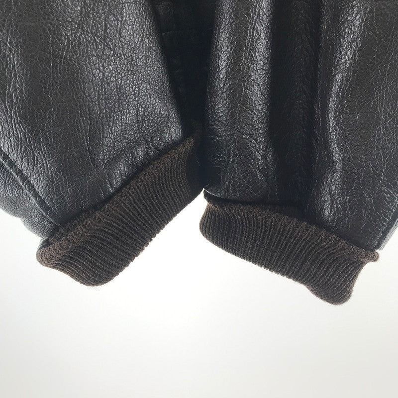 【中古品】【メンズ】 L.L.BEAN エルエルビーン G-1 FLIGHT JACKET フライトジャケット 上着 BROWN ※ほつれ・汚れ・シミあり 145-261030-io-08-fuzh サイズ：42 カラー：ブラウン 万代Net店
