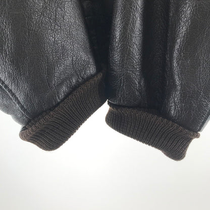 【中古品】【メンズ】 L.L.BEAN エルエルビーン G-1 FLIGHT JACKET フライトジャケット 上着 BROWN ※ほつれ・汚れ・シミあり 145-261030-io-08-fuzh サイズ：42 カラー：ブラウン 万代Net店