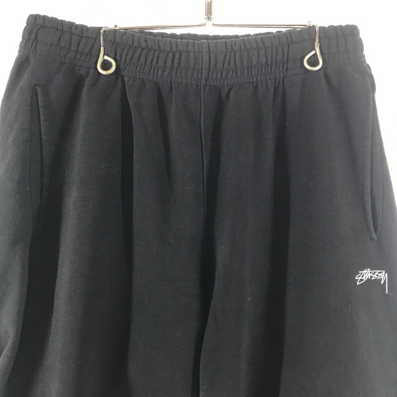 【中古品】【メンズ】 STUSSY ステューシー SWEAT PANT スウェットパンツ BLACK ※シミあり 153-261030-io-10-fuzh サイズ：S カラー：ブラック 万代Net店