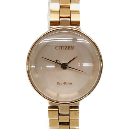 【中古品】【レディース】 CITIZEN シチズン L Ambiluna EW5505 エル アンビリュナ 5気圧防水 電池式 腕時計 197-241011-hn-03-fur カラー：ゴールド/ホワイト系 万代Net店