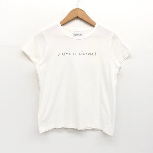 【中古品】【レディース】 agnes b. アニエスベー Tシャツ 半袖 トップス  169-240410-hn-05-fur サイズ：3 カラー：ホワイト 万代Net店