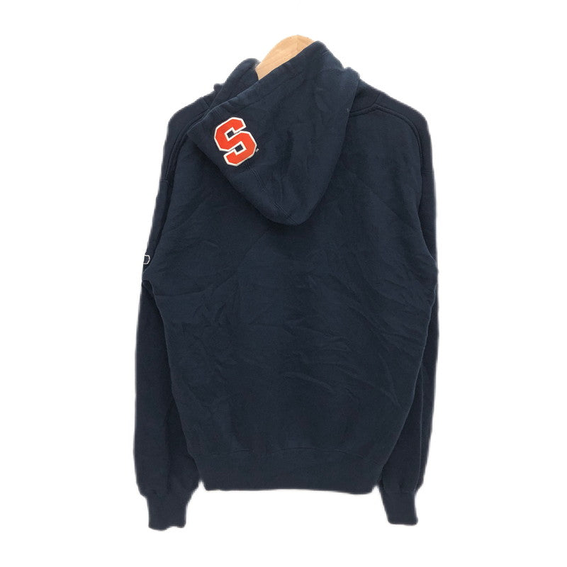 【現状渡し品】【メンズ】 Champion チャンピオン SYRACUSE シラキュース カレッジロゴ スウェット パーカー 長袖 トップス 146-240509-hn-01-fur サイズ：S カラー：ネイビー 万代Net店