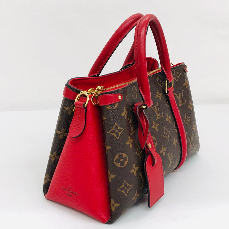 【現状渡し品】【レディース】 LOUIS VUITTON ルイ・ヴィトン  M44818 モノグラム スフロNV BB 2WAY ハンドバッグ ショルダーバッグ カバン 179-240725-hn-01-fur カラー：ブラウン/レッド 万代Net店