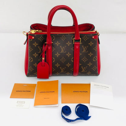 【現状渡し品】【レディース】 LOUIS VUITTON ルイ・ヴィトン  M44818 モノグラム スフロNV BB 2WAY ハンドバッグ ショルダーバッグ カバン 179-240725-hn-01-fur カラー：ブラウン/レッド 万代Net店