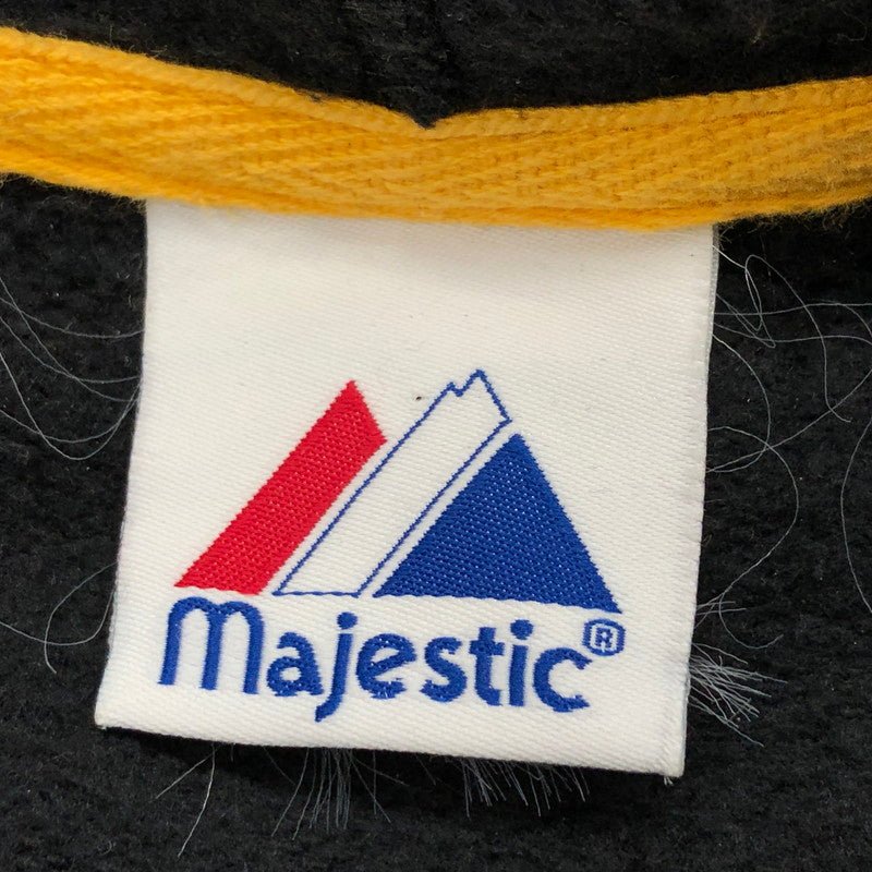 【現状渡し品】【メンズ】 MAJESTIC マジェスティック NHL ナショナルホッケーリーグ パーカー スウェット 長袖 トップス 146-240428-hn-05-fur サイズ：不明 カラー：ブラック 万代Net店