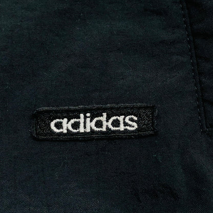 【ジャンク品】【メンズ】 adidas アディダス ATS-817 ナイロンパンツ ボトムス 159-240731-hn-04-fur サイズ：0(XL相当) カラー：ブラック/ホワイト 万代Net店