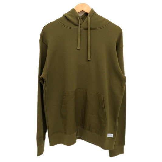 【中古美品】【メンズ】 BANKS バンクス PRIMARY DELUXE HOODIE プライマリーデラックスフーディ パーカー スウェット 長袖 トップス 150-240803-hn-07-fur サイズ：L カラー：ミリタリーオリーブ 万代Net店