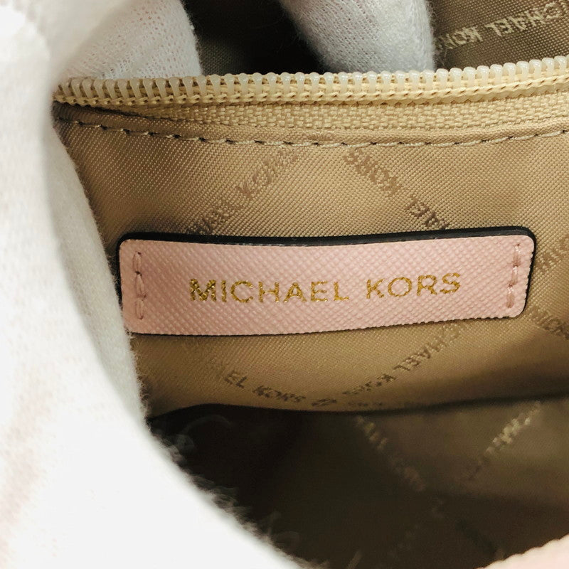 【中古品】【レディース】 Michael Kors マイケルコース 35HBGLMM6L ショルダーバッグ カバン 180-241103-hn-01-fur カラー：ピンク 万代Net店