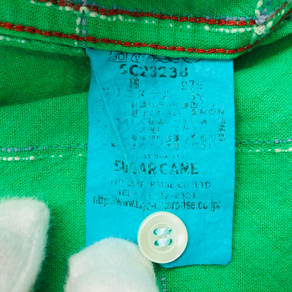 【中古品】【メンズ】 SUGAR CANE シュガーケーン SC23238 長袖シャツ カジュアルシャツ トップス 145-240526-hn-08-fur サイズ：M カラー：グリーン 万代Net店