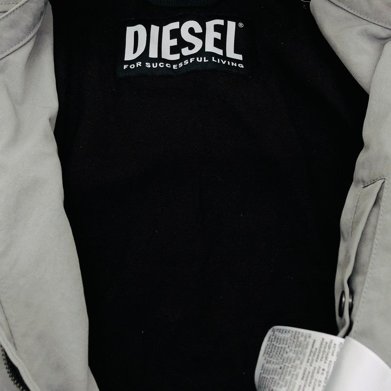 【中古品】【メンズ】 DIESEL ディーゼル J-GLORY-NW ナイロンジャケット アウター 141-240317-hn-07-fur サイズ：M カラー：グレー 万代Net店