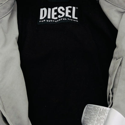 【中古品】【メンズ】 DIESEL ディーゼル J-GLORY-NW ナイロンジャケット アウター 141-240317-hn-07-fur サイズ：M カラー：グレー 万代Net店