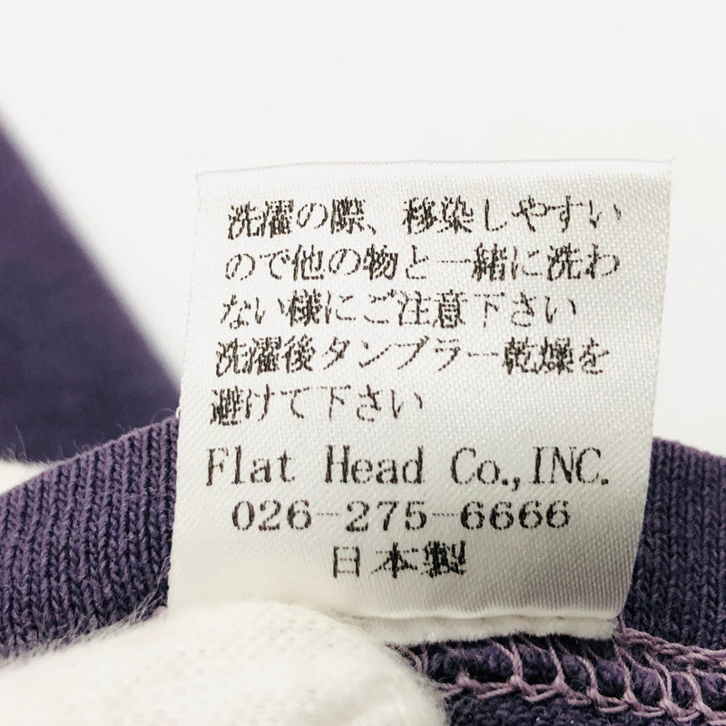 【現状渡し品】【メンズ】 GLORY PARK グローリーパーク 長袖Tシャツ トップス 145-240629-hn-07-fur サイズ：40 カラー：パープル 万代Net店