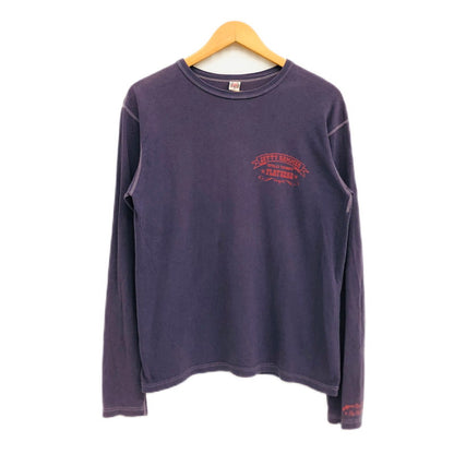 【現状渡し品】【メンズ】 GLORY PARK グローリーパーク 長袖Tシャツ トップス 145-240629-hn-07-fur サイズ：40 カラー：パープル 万代Net店