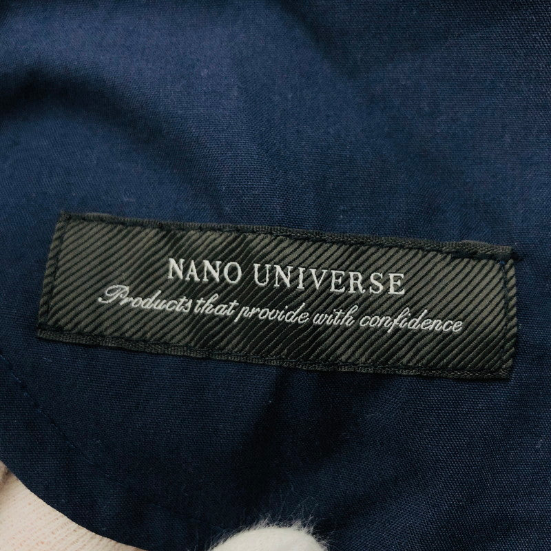 【中古品】【メンズ】 nano universe ナノユニバース パンツ ボトムス 158-240629-hn-05-fur サイズ：M カラー：ネイビー 万代Net店