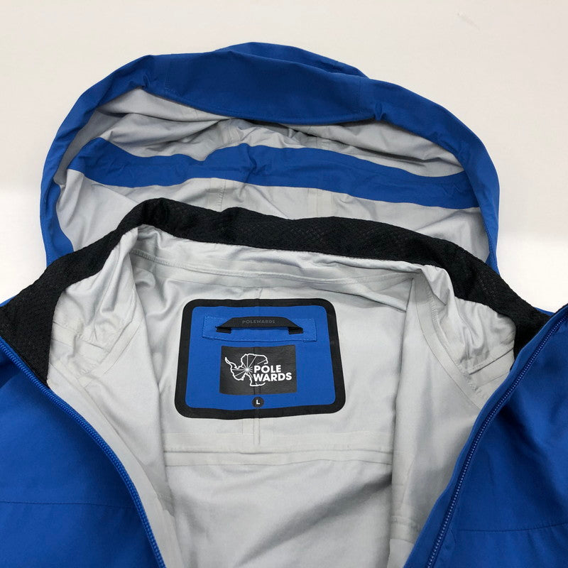 【中古品】【メンズ】 POLEWARDS ポールワーズ DUALFORCE EXTREME STRECH JACKET PW27JN22 デュアルフォース エクストリーム ストレッチジャケット アウター 144-240529-hn-04-fur サイズ：L カラー：ブルー 万代Net店