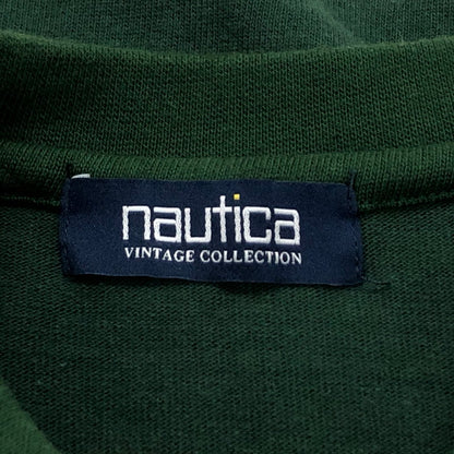 【中古品】【メンズ】 NAUTICA ノーティカ 211-1219 長袖Tシャツ トップス 142-240509-hn-03-fur サイズ：M カラー：グリーン系 万代Net店