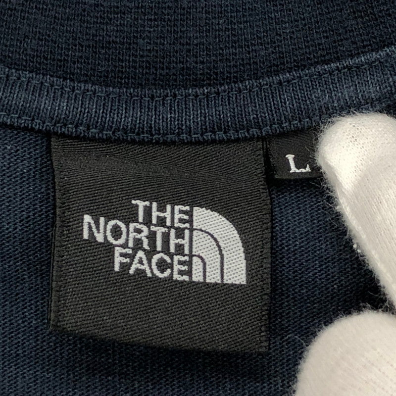 【中古品】【メンズ】 THE NORTH FACE ザ・ノースフェイス NT32036 Tシャツ 半袖 トップス 142-240508-hn-04-fur サイズ：L カラー：ネイビー 万代Net店