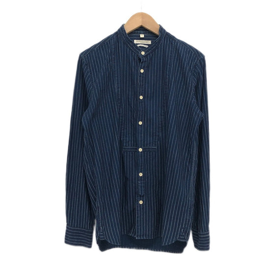 【中古品】【メンズ】 Levi's リーバイス MADE&CRAFTED メイドアンドクラフテッド 長袖シャツ カジュアルシャツ トップス 145-240512-hn-04-fur サイズ：1 カラー：インディゴ 万代Net店