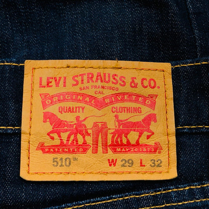 【中古品】【メンズ】 Levi's リーバイス 510TM デニムパンツ ボトムス 157-240517-hn-07-fur サイズ：W29 L32 カラー：インディゴ 万代Net店