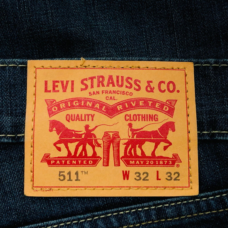 【中古品】【メンズ】 Levi's リーバイス 511TM デニムパンツ ボトムス 157-240517-hn-05-fur サイズ：W32 L32 カラー：インディゴ 万代Net店