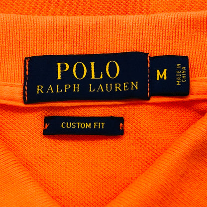 【中古品】【メンズ】 POLO RALPH LAUREN ポロ・ラルフローレン ポロシャツ 半袖 トップス  146-240527-hn-03-fur サイズ：M カラー：オレンジ 万代Net店