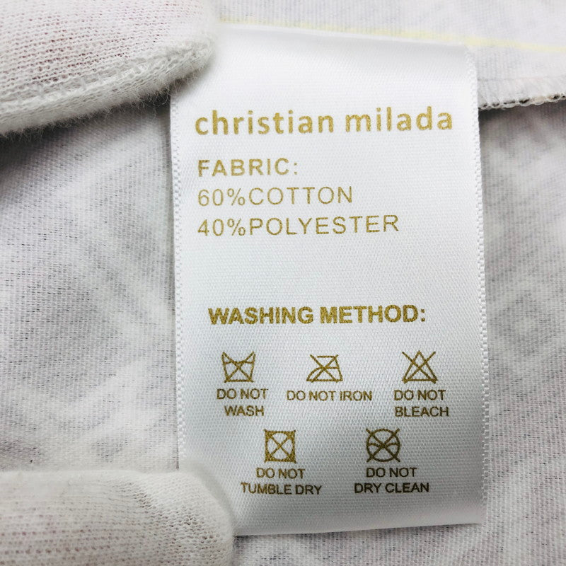 【中古美品】【メンズ】 CHRISTIAN MILADA クリスチャンミラダ ジャケット カジュアルシャツ 長袖 トップス 142-240520-hn-03-fur サイズ：46 カラー：ブラウン系 万代Net店