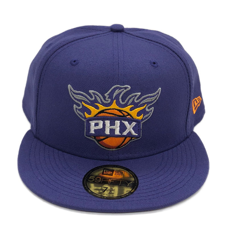 【中古美品】【メンズ/レディース】 NEW ERA ニューエラ 59FIFTY CAP NBA フィフティーナインフィフティー キャップ ナショナル・バスケットボール・アソシエーション エヌビーエー 帽子 150-240626-hn-05-fur サイズ：7 8/5 カラー：パープル/グレー 万代Net店