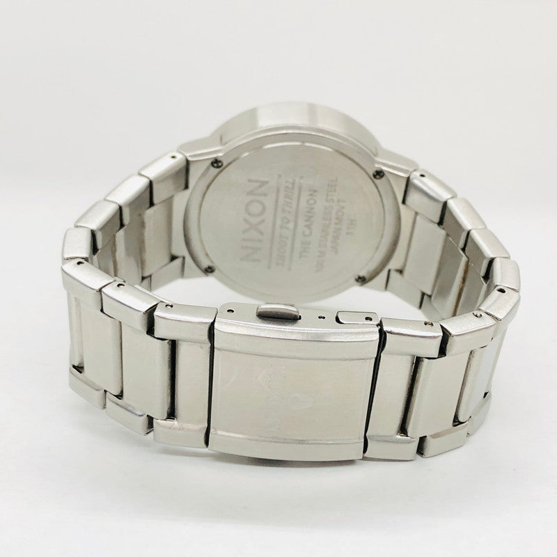 【中古品】【メンズ】 NIXON ニクソン A160-000 腕時計 198-240614-hn-06-fur カラー：シルバー/ブラック 万代Net店