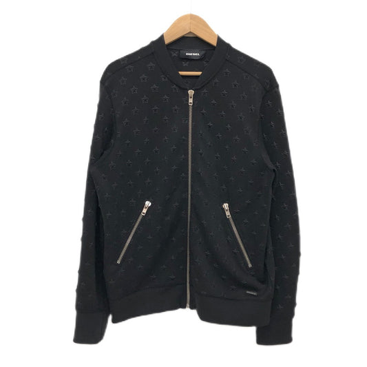 【中古品】【メンズ】 DIESEL ディーゼル 星柄ブルゾン アウター 141-240610-hn-05-fur サイズ：M カラー：ブラック 万代Net店