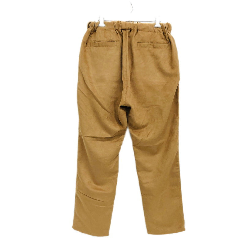 【中古美品】【メンズ】 CAPTAINS HELM キャプテンズヘルム FAKE SUEDE RELAX PANTS CH18-AW-P03 フェイク スエード リラックス パンツ ボトムス 153-240615-hn-04-fur サイズ：XL カラー：ベージュ 万代Net店