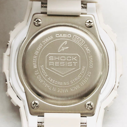 【中古美品】【メンズ/レディース】 G-SHOCK ジーショック GMD-S5600-7JF デジタル 腕時計 196-240719-hn-02-fur カラー：ホワイト/ブラック 万代Net店