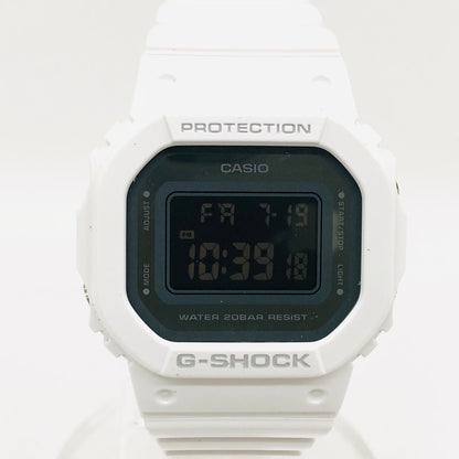 【中古美品】【メンズ/レディース】 G-SHOCK ジーショック GMD-S5600-7JF デジタル 腕時計 196-240719-hn-02-fur カラー：ホワイト/ブラック 万代Net店