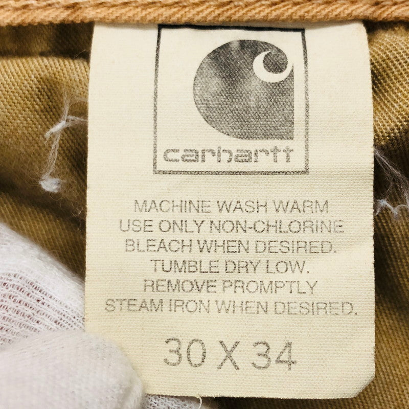 【中古品】【メンズ】 Carhartt カーハート E502-0809 パンツ ボトムス 157-240714-hn-03-fur サイズ：30×34 カラー：キャメル 万代Net店