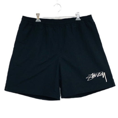 【中古美品】【メンズ/レディース】 STUSSY ステューシー Stussy×NIKE Shorts FJ9167-010 ステューシー×ナイキ ショーツ ハーフパンツ ショートパンツ ボトムス 153-240911-hn-01-fur サイズ：L カラー：ブラック 万代Net店