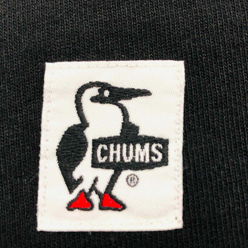 【中古品】【メンズ】 CHUMS チャムス CHUMS×FREAK'S STORE CHO1-2337 チャムス×フリークスストア ワンポイント刺繍 ロングスリーブ ポケットTEE 長袖Tシャツ トップス 144-240728-hn-06-fur サイズ：L カラー：ブラック 万代Net店