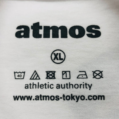 【中古品】【メンズ】 atmos アトモス UNKNOWN TEE MAT21-SM004 アンノウン ティー 半袖Tシャツ トップス 142-240809-hn-05-fur サイズ：XL カラー：ホワイト 万代Net店