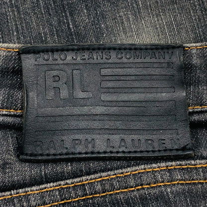 【中古品】【メンズ】 POLO JEANS ポロジーンズ RALPH LAUREN DENIM PANTS ラルフローレン デニムパンツ ボトムス 156-240815-hn-02-fur サイズ：不明 カラー：ブラック 万代Net店