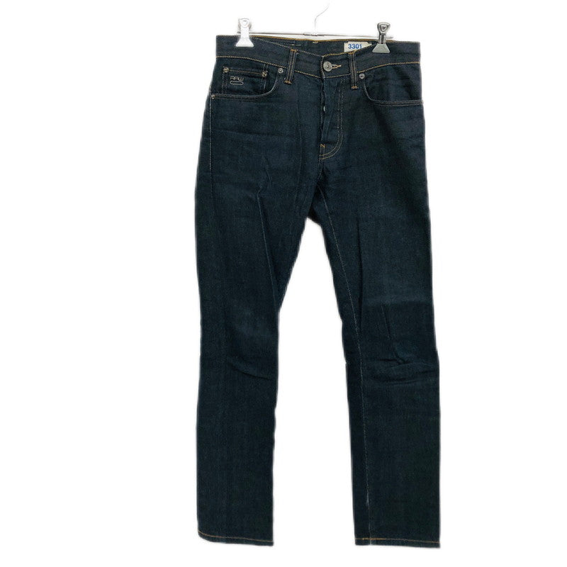 【中古品】【メンズ】 G-STAR RAW ジースター・ロゥ Slim Jeans 3301SLIM スリムジーンズ デニムパンツ ボトムス 141-240815-hn-03-fur サイズ：28 カラー：インディゴ 万代Net店