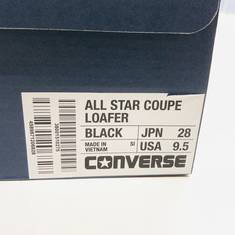 【中古品】【メンズ】 CONVERSE コンバース ALL STAR COUPE LOAFER 38001510 オールスター クップ ローファー シューズ 靴 164-240818-hn-01-fur サイズ：28.0cm US 9.5 カラー：ブラック 万代Net店