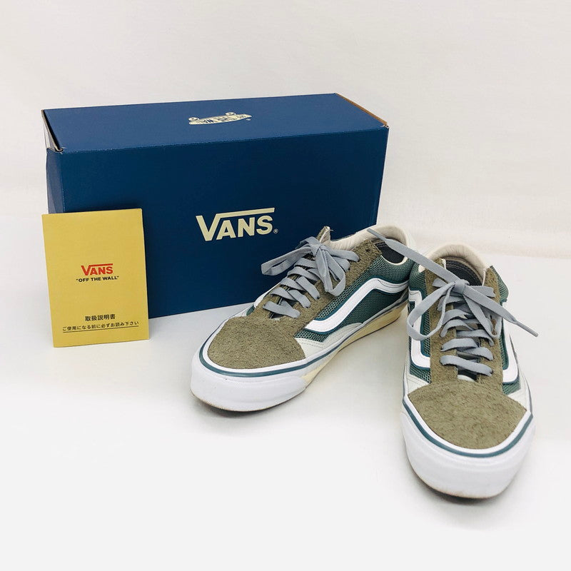 【中古品】【メンズ】 VANS バンズ OLD SKOOL 36 SP LX TDC GREEN/MULTI VN000MY4BGK オールド スクール 36 SP グリーン/マルチ スニーカー シューズ 靴 162-240929-hn-05-fur サイズ：28.0cm US 10 カラー：マルチカラー 万代Net店